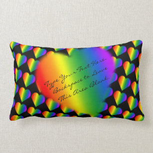 Gay Pride Pillow Custom Rainbow Love Sierkussen Kussen