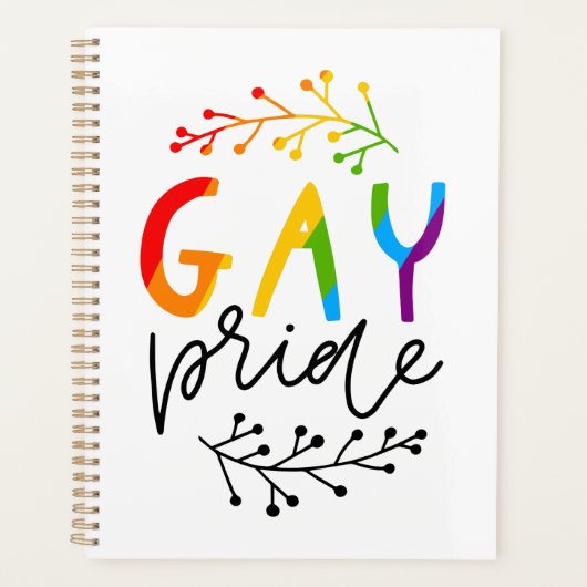 Gay Pride Planner (Voorkant)