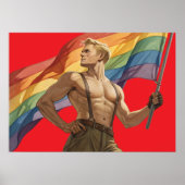  gay pride poster (Voorkant)
