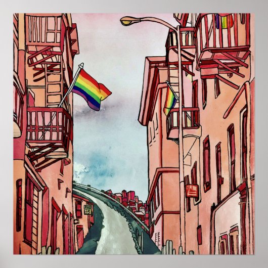 Gay Pride Poster (Voorkant)