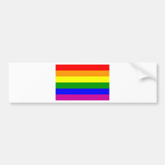 Gay Pride Rainbow Bumpersticker