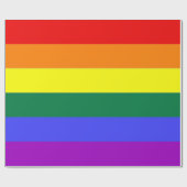 Gay Pride Rainbow Cadeaupapier (Vlak)