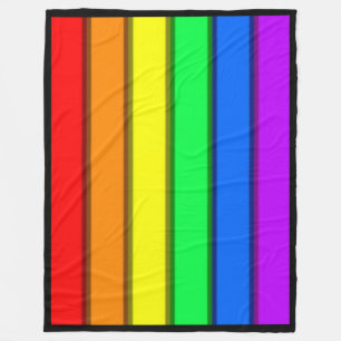 GAY PRIDE RAINBOW ... Couverture Polaire