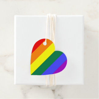 Gay Pride Rainbow Flag Bedankjes Labels