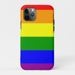Gay Pride Rainbow Flag iPhone 11 Pro Hoesje