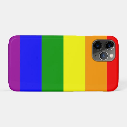 Gay Pride Rainbow Flag Case-Mate iPhone Case (Achterkant (horizontaal))