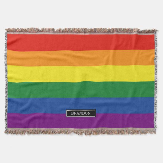 Gay pride Rainbow Flag Deken (Voorkant)