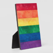Gay Pride Rainbow Flag Fotoplaat (Zijkant)