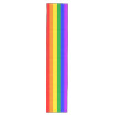 Gay Pride Rainbow Flag LGBT Tafelloper (Voorkant)