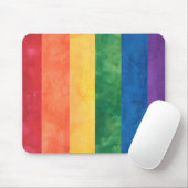 Gay Pride Rainbow Flag Muismat (Met muis)