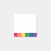 Gay Pride Rainbow Flag Post-it® Notes (Voorkant)