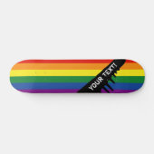 Gay pride Rainbow Flag Skateboard (Horizontaal)