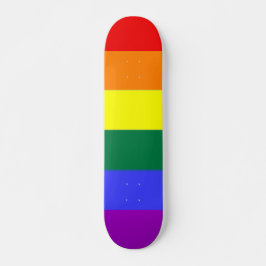 Gay Pride Rainbow Flag Skateboard