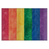 Gay Pride Rainbow Flag Snijplank (Voorkant)