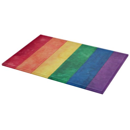 Gay Pride Rainbow Flag Snijplank (Hoek)