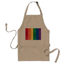 Gay Pride Rainbow Flag Standaard Schort