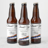 Gay Pride Rainbow Flag Weddenschap Beer Bottle Lab Bier Etiket (Flessen)