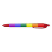 Gay Pride Rainbow Flag Zwarte Inkt Pen (Bodem)