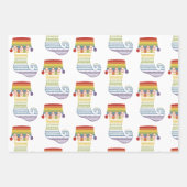 Gay Pride Rainbow kerst Inpakpapier Vel (Voorkant 2)
