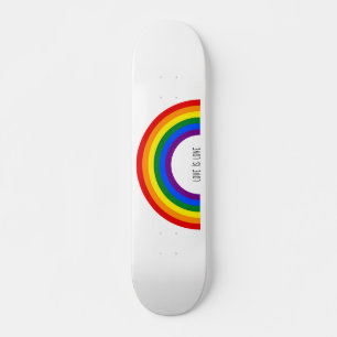 Gay Pride Rainbow Liefde Skateboard