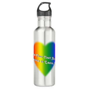 Gay Pride Rainbow Love Botles Waterfles