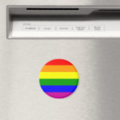 Gay Pride Rainbow Magneet (Insitu (Vaatwasser))