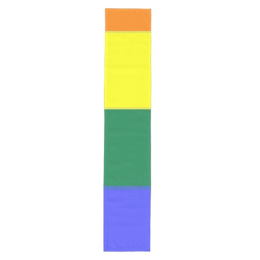 Gay Pride Rainbow Medium Tafelloper (Voorkant)