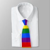 Gay Pride Rainbow Stropdas (Gebonden)