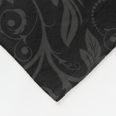 Gay Pride Rainbow Sugar Skull met Rozen Fleece Deken (Hoek)