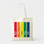 Gay Pride Rainbow Tote Bag (Voorkant)