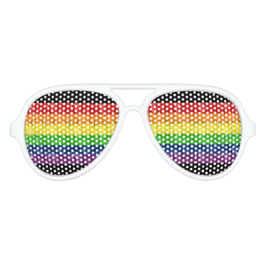 Gay Pride Rainbow - zonnebril (Voorkant)