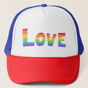 Gay Pride regenboogvlag LGBT-liefde is liefde voor Trucker Pet