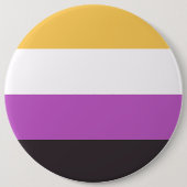 Gay Pride Ronde Button 6,0 Cm (Voorkant)