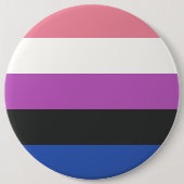 Gay Pride Ronde Button 6,0 Cm (Voorkant)