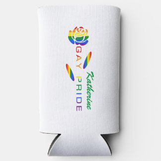 Gay Pride Roze Regenboog Vlag Gepersonaliseerde Na