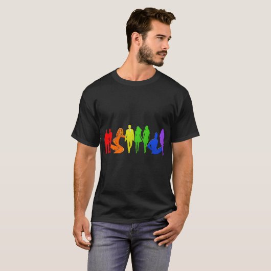 Gay Pride Shirt (Voorkant volledig)