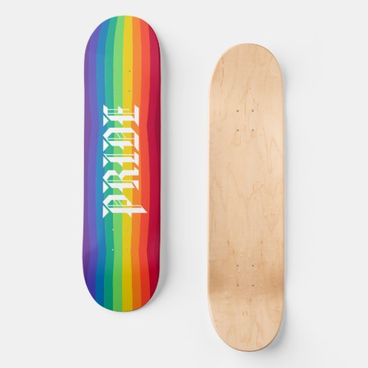 Gay Pride Skateboard (Voorkant)