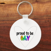 Gay Pride Sleutelhanger (Voorkant)
