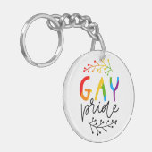 Gay Pride Sleutelhanger (Voorkant Links)