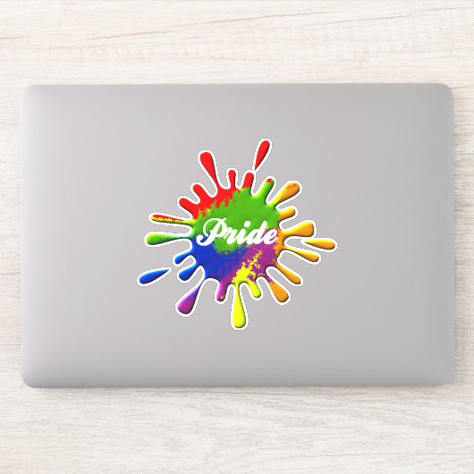 Gay Pride Sticker (Computer)