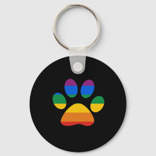 Gay Pride T-shirt Sleutelhanger