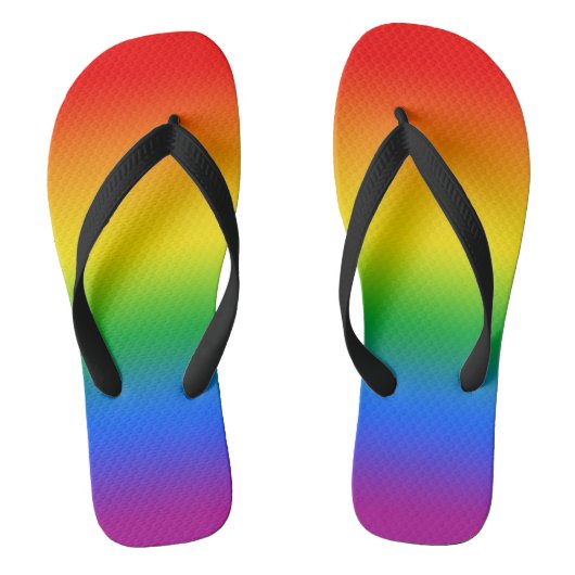 Gay Pride Teenslippers (Voetbed)