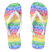 Gay Pride Teenslippers (Voetbed)