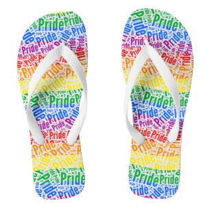 Gay Pride Teenslippers