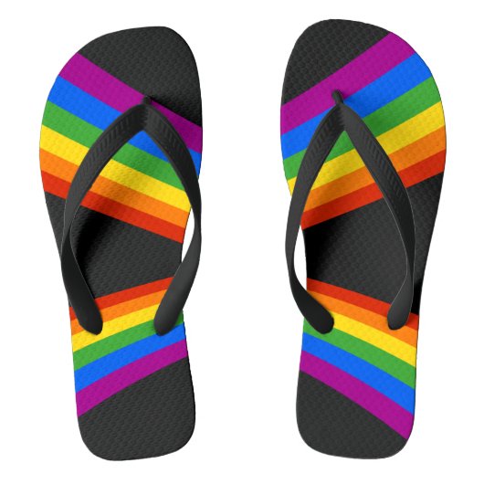 Gay Pride Teenslippers (Voetbed)