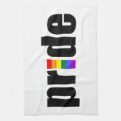 Gay Pride Theedoek (Verticaal)