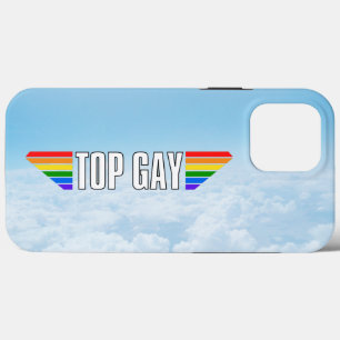 Gay Pride Top Gay Pride Regenboogvlag LGBT LGBTQ iPhone 13 Pro Max Hoesje
