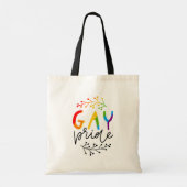 Gay Pride Tote Bag (Achterkant)