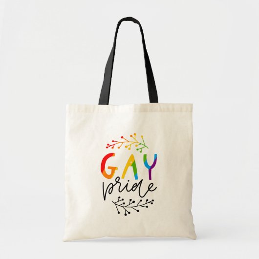 Gay Pride Tote Bag (Voorkant)