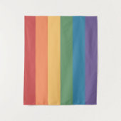 Gay Pride Vlag Heathered 50 x 60 Wandkleed (Voorkant)